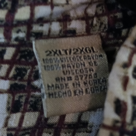 Vintage Natural Issue Hawaiian Boho Shirt - Picture 4 of 5